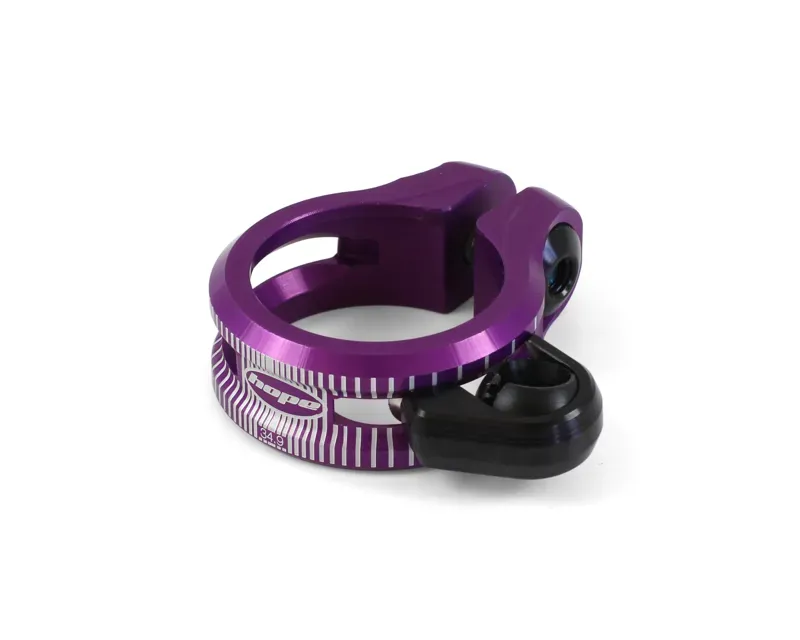 Hope Dropper Seat Clamp in Purple