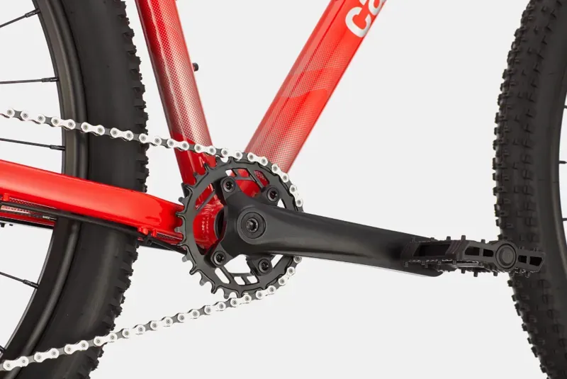 Cannondale Trail 5 Trail Mountain Bike in Rally Red-4