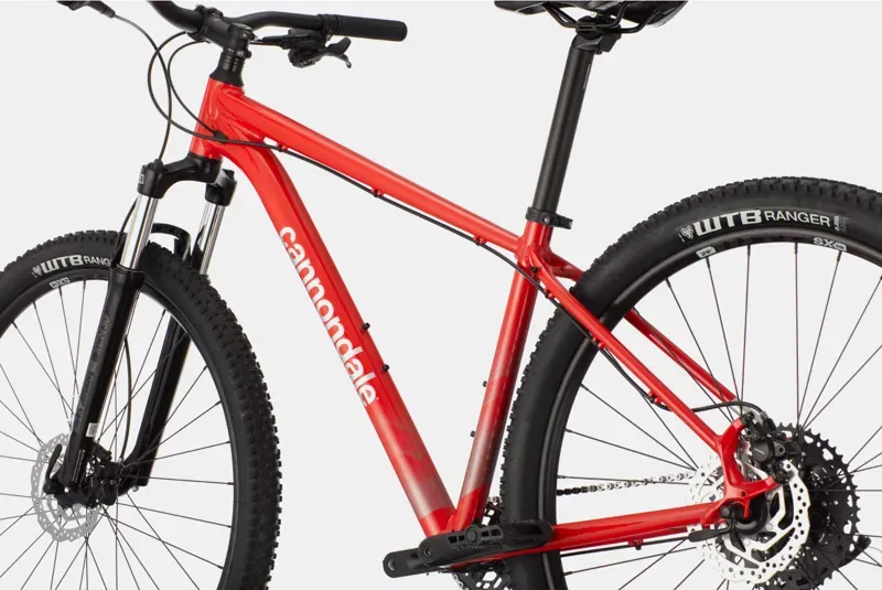 Cannondale Trail 5 Trail Mountain Bike in Rally Red-2