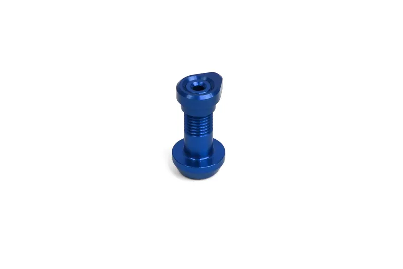 Hope Seatpost Clamp Bolt and Tear Drop Nut in Blue