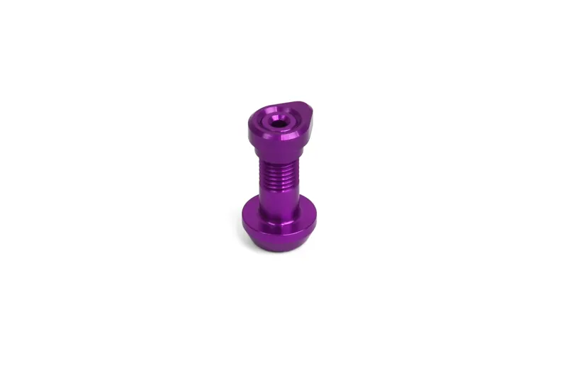 Hope Seatpost Clamp Bolt and Tear Drop Nut in Purple