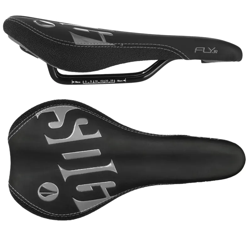 SDG Fly Junior Steel Rail Saddle in Black