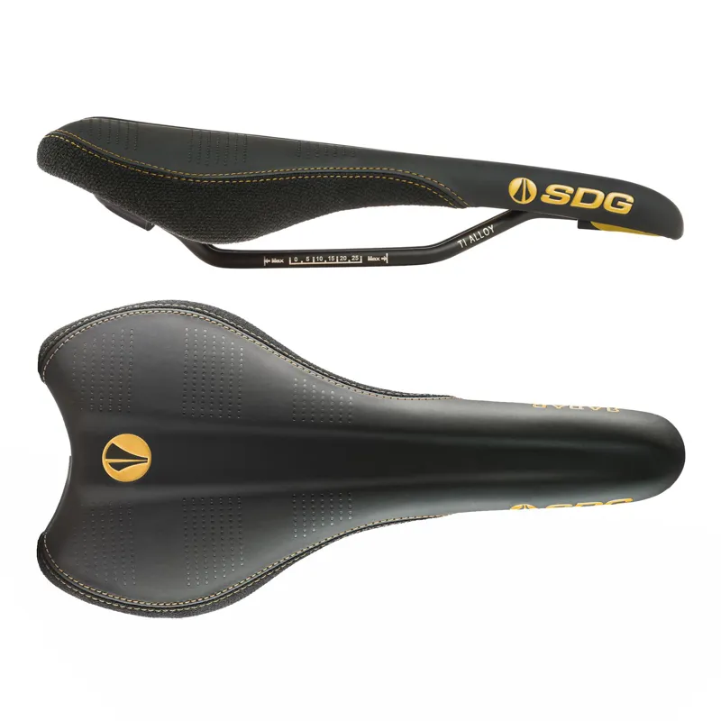 SDG Radar Ti-Alloy Saddle in Gold