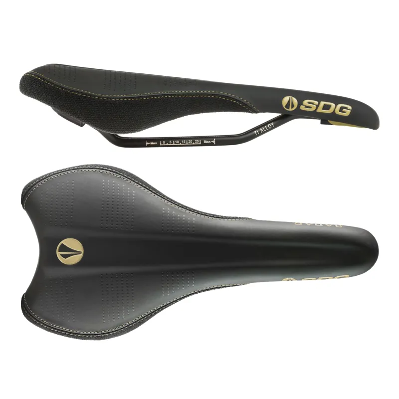 SDG Radar Ti-Alloy Saddle in Brown