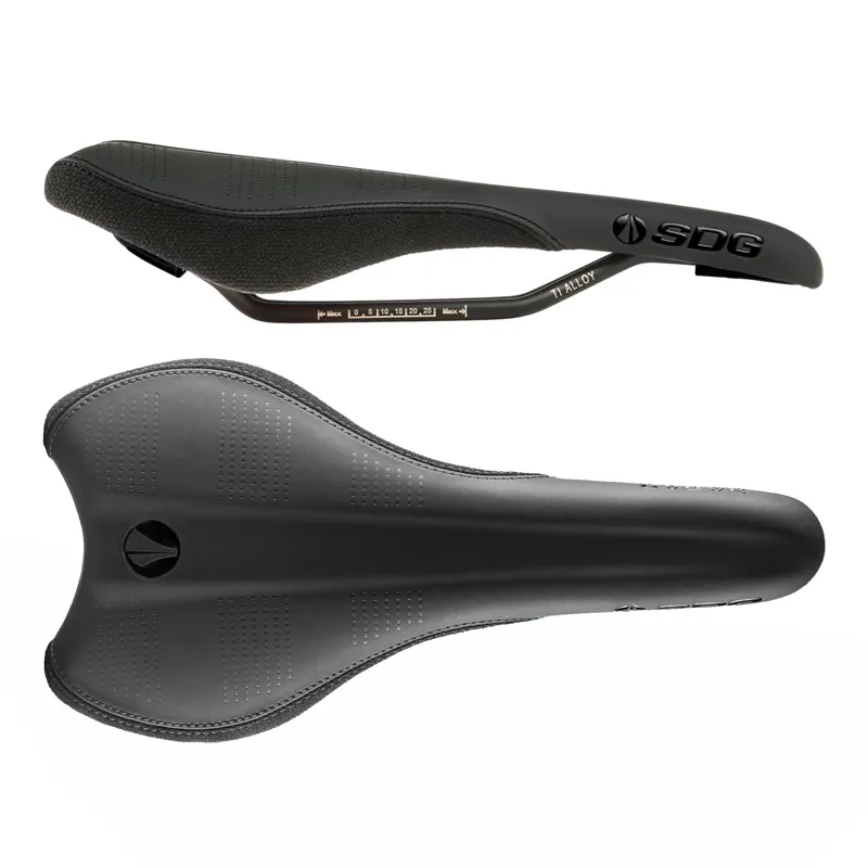 SDG Radar Cro-Mo Saddle in Black