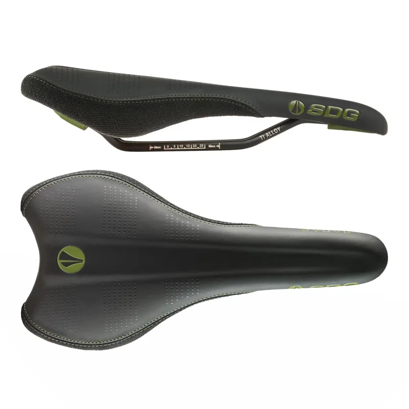 SDG Radar Cro-Mo Saddle in Green