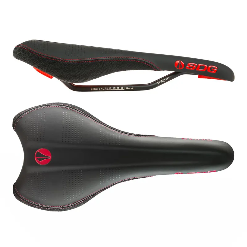 SDG Radar Cro-Mo Saddle in Red