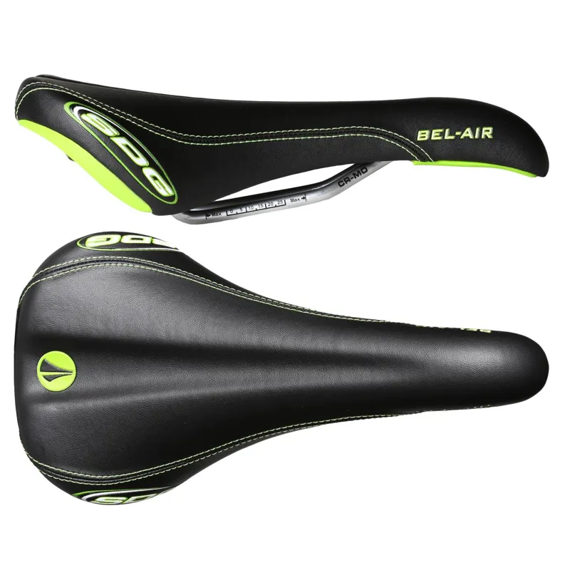 SDG Bel Air Cro-Mo Rail Saddle in Green