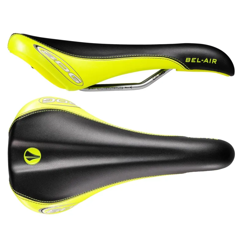 SDG Bel Air Cro-Mo Rail Saddle in Yellow