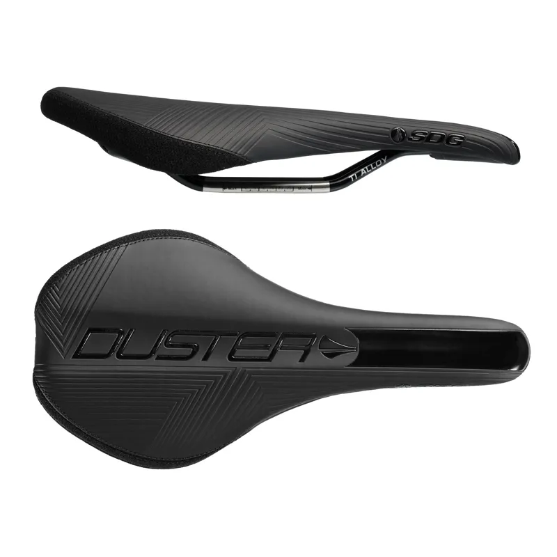 SDG Duster MTN Ti-Alloy Rail Saddle in Black