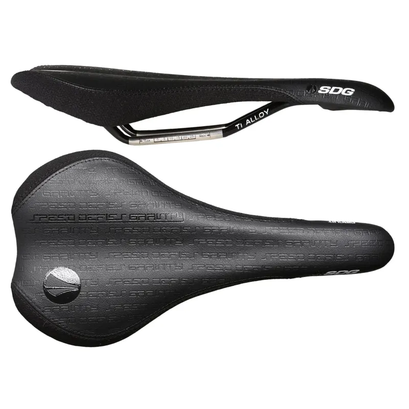 SDG Circuit MTN Ti-Alloy Rail Saddle in Black