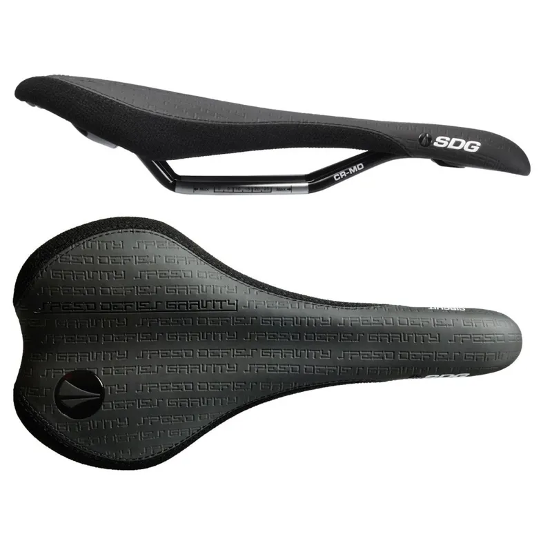 SDG Circuit MTN Cro-Mo Rail Saddle in Black