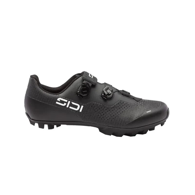 Sidi Dominator X Monochrome Gravel Shoes in Black
