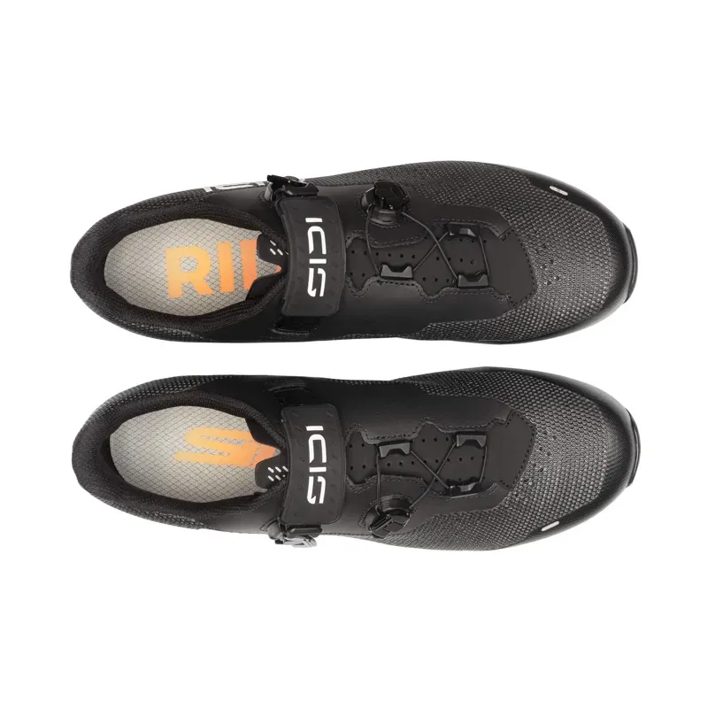 Sidi Dominator X Monochrome Gravel Shoes in Black-4