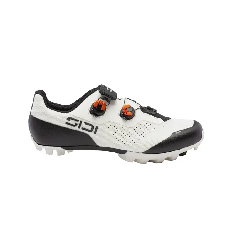 Sidi Dominator X Monochrome Gravel Shoes in Ice White