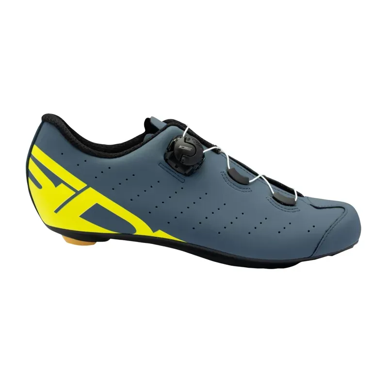Sidi Fast 2 Road Shoes - Two-Toned In Blue/Yellow