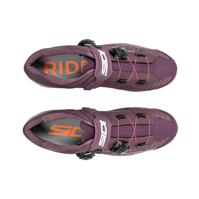 Sidi Genius 10 Knitted Road Shoes in Violet-2