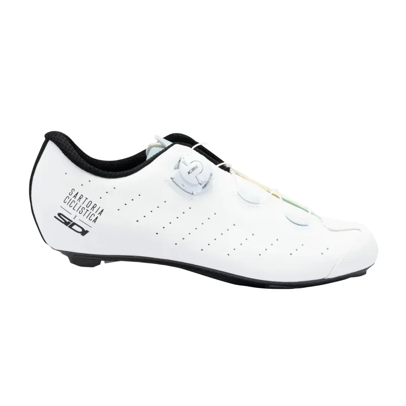 Sidi Laghee Sprint Monochrome Road Shoes in White