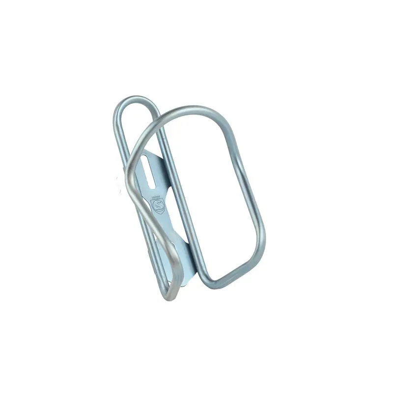 Silca Sicuro Anodised Titanium Bottle Cage in Aqua
