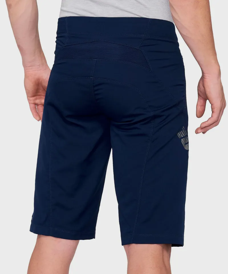100 Percent Airmatic Shorts Navy-1