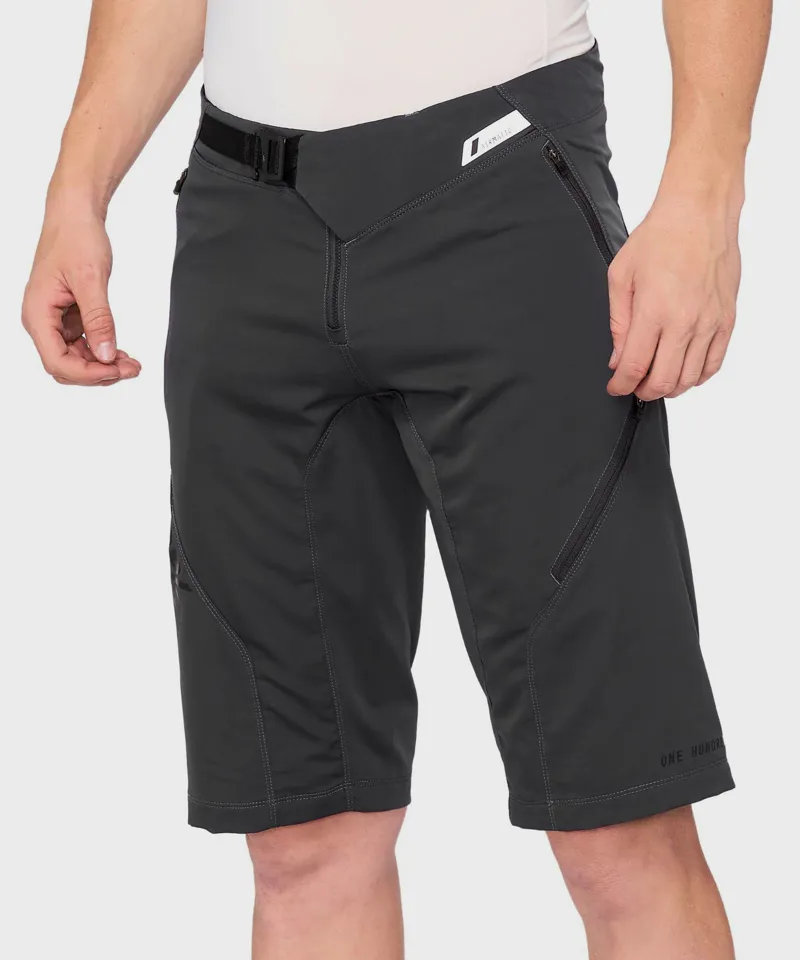 100 Percent Airmatic Shorts Charcoal