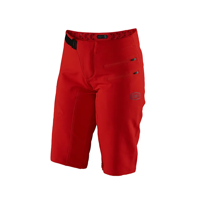 100 Percent Airmatic Womens Shorts Red