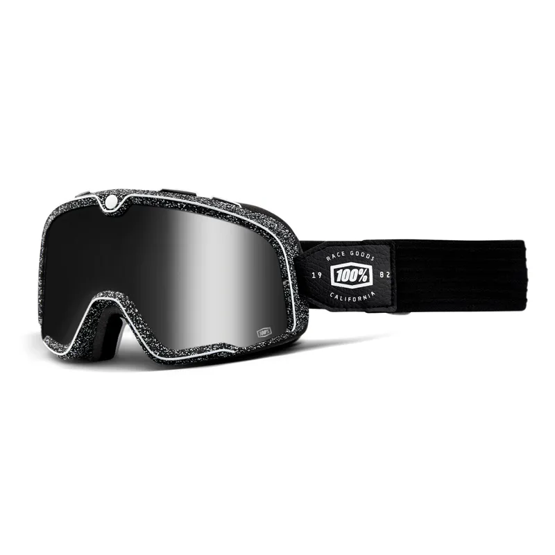 100 Percent Barstow Goggles Silver Mirror Lens ise