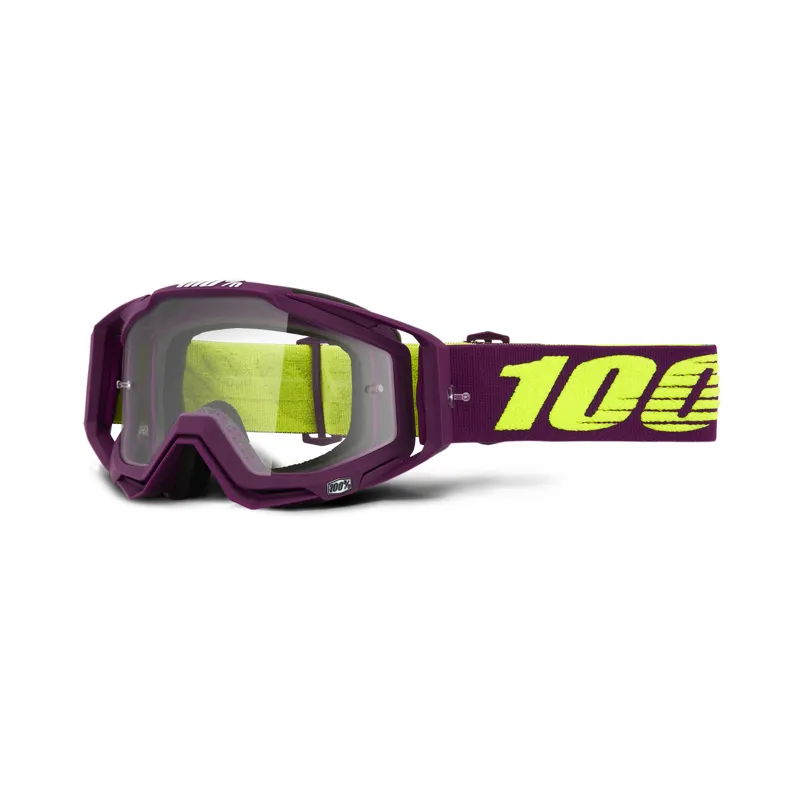 100 Percent Racecraft Goggles Clear Lens Klepto