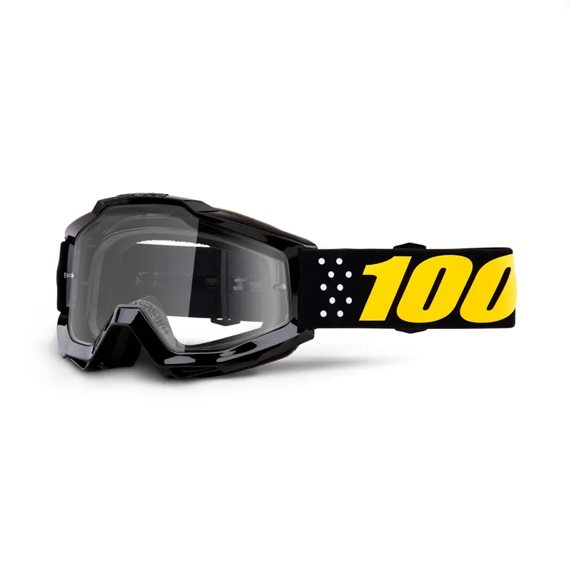 100 Percent Accuri Goggles Clear Lens Pistol