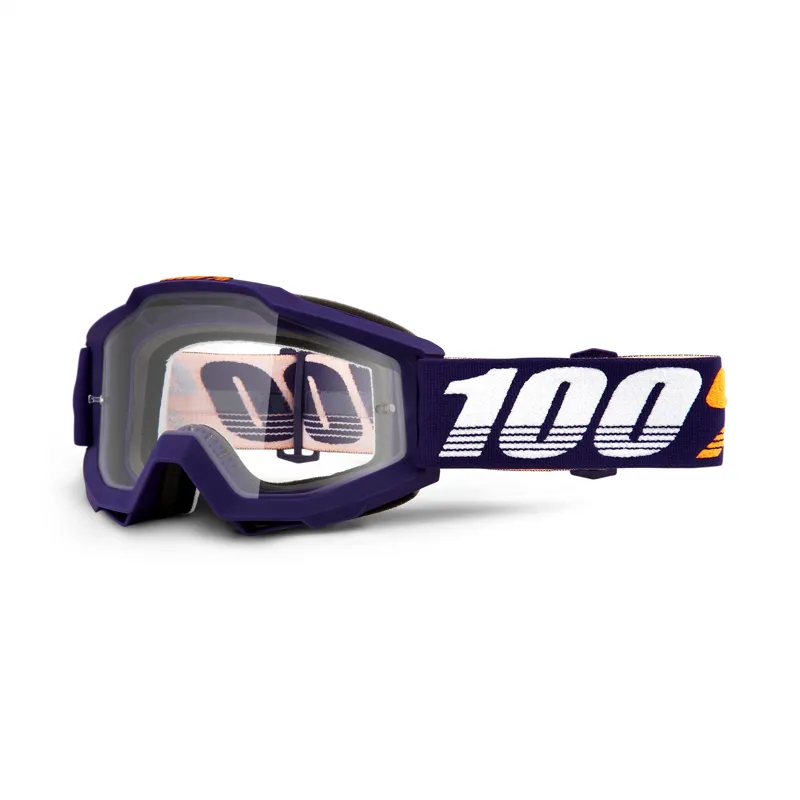 100 Percent Accuri Goggles Clear Lens Grib