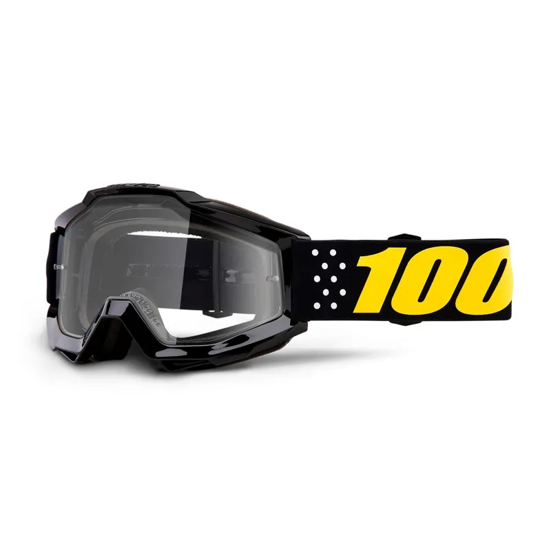 100 Percent Accuri Youth Goggles Clear Lens Pistol