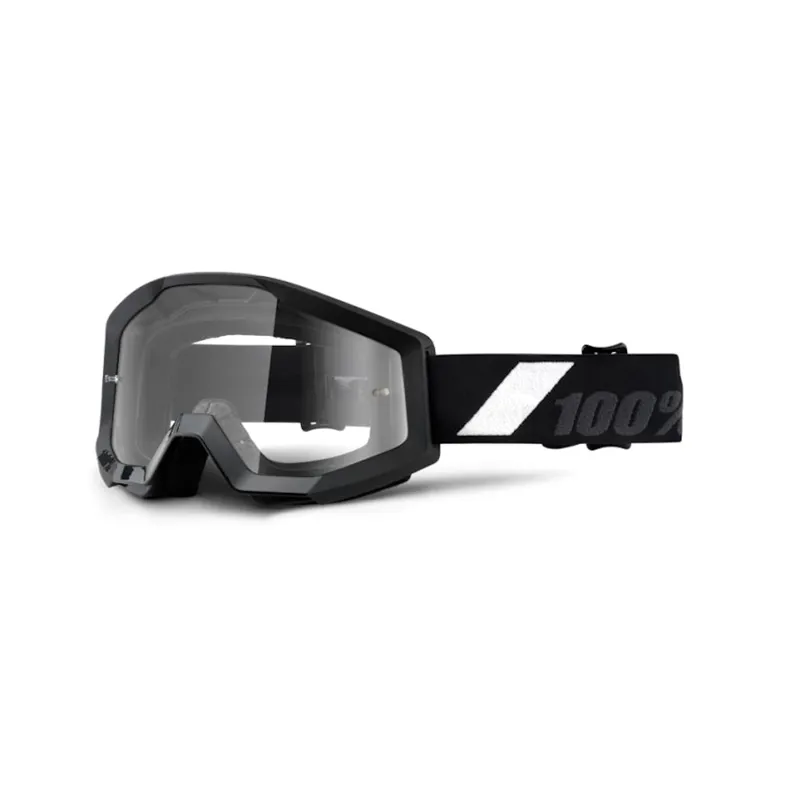 100 Percent Strata Goggles Clear Lens Goliath