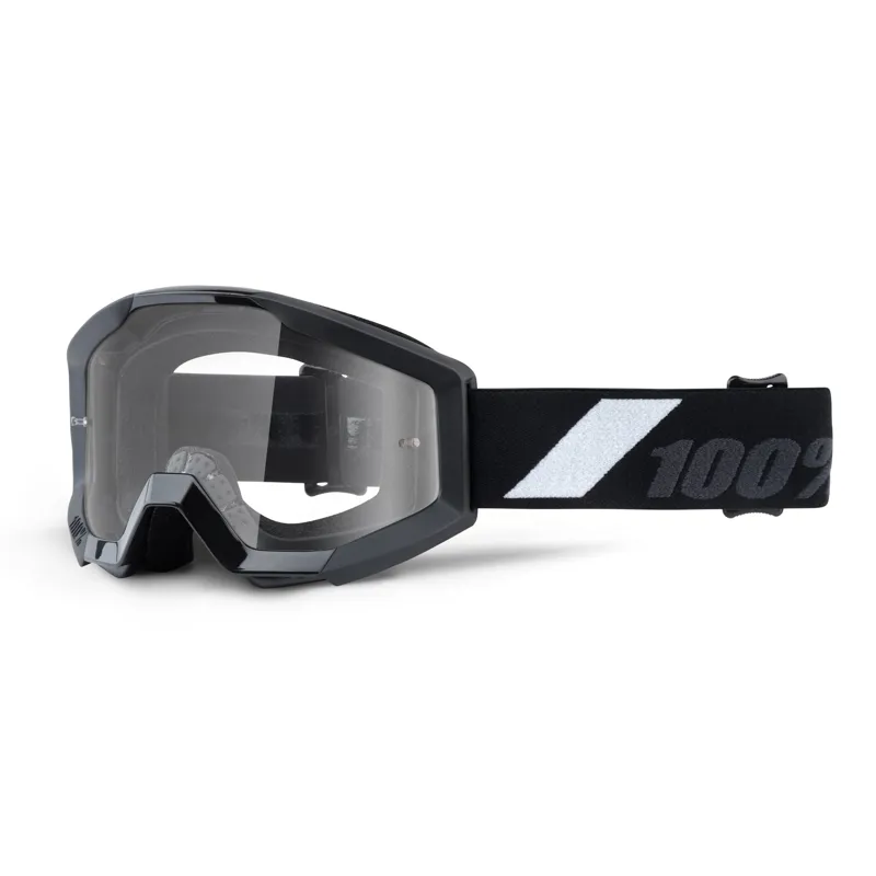 100 Percent Strata Junior Goggles Clear Lens Goliath