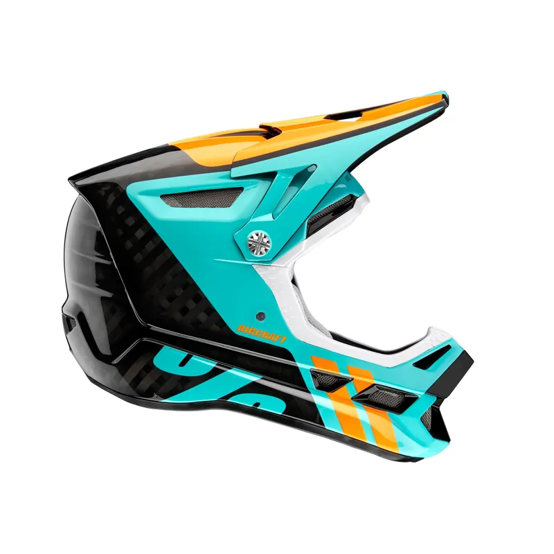 100 Percent Aircraft Carbon Helmet Fusion Ripper Black