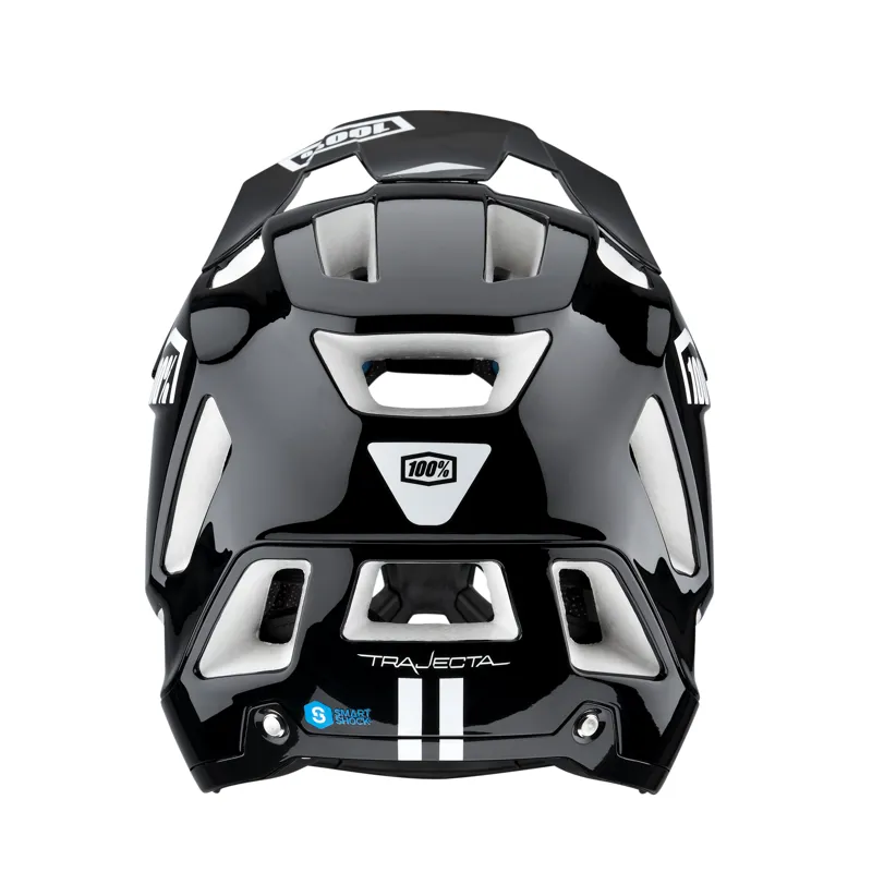 100 Percent Trajecta Helmet Black/ White-2