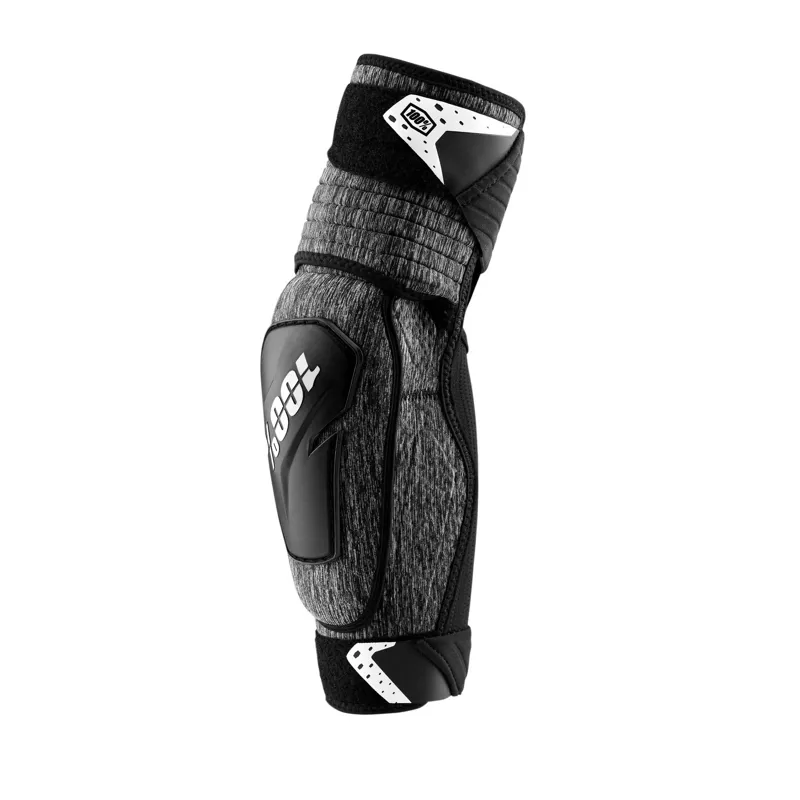100 Percent Fortis Elbow Guard Grey Heather / Black