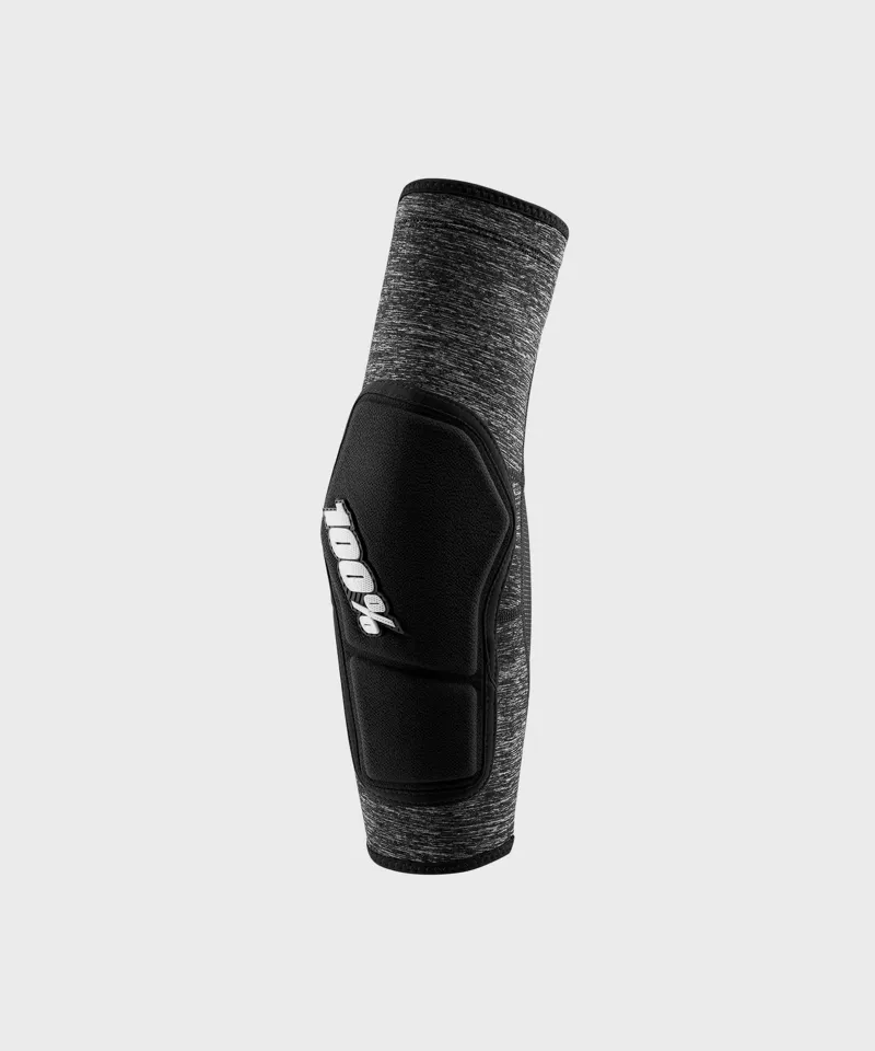 100 Percent Ridecamp Elbow Guard Grey Heather/Black