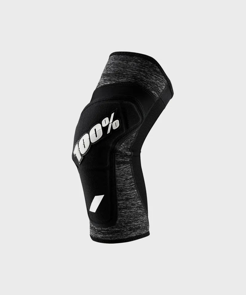 100 Percent Ridecamp Knee Guard Grey Heather/Black