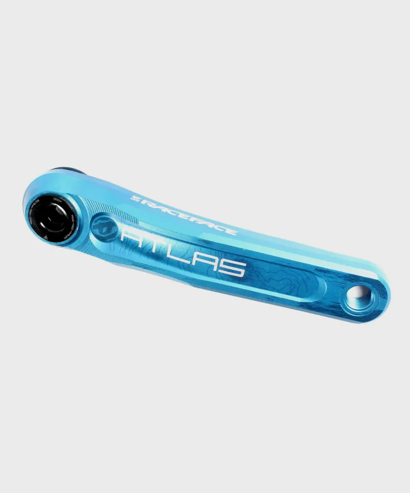 Race Face Atlas Cinch Crank Arms in Blue-1