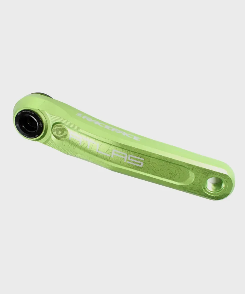 Race Face Atlas Cinch Crank Arms in Green-1