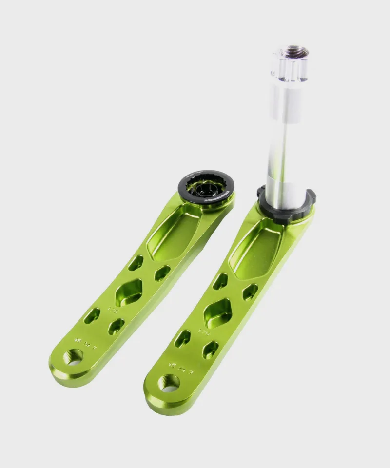 Race Face Atlas Cinch Crank Arms in Green-2