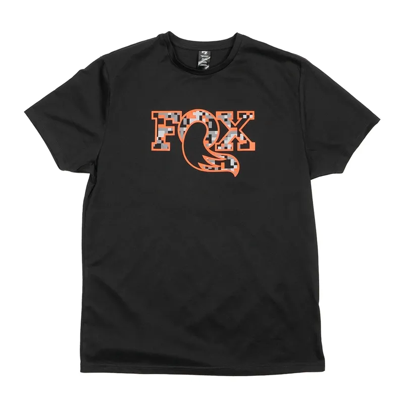 Fox Digi Print T-Shirt Black