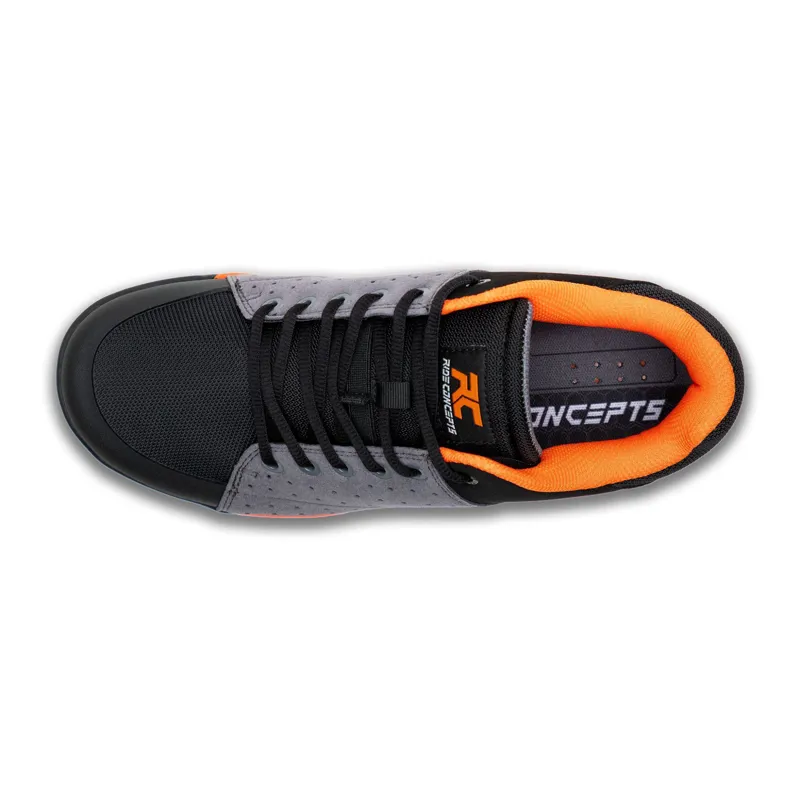 Ride Concepts Livewire Shoe Charcoal/ Orange-2