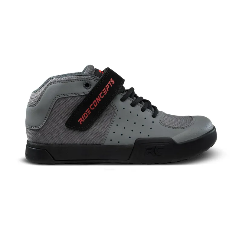 Ride Concepts Wildcat Shoes Charcoal/ Red