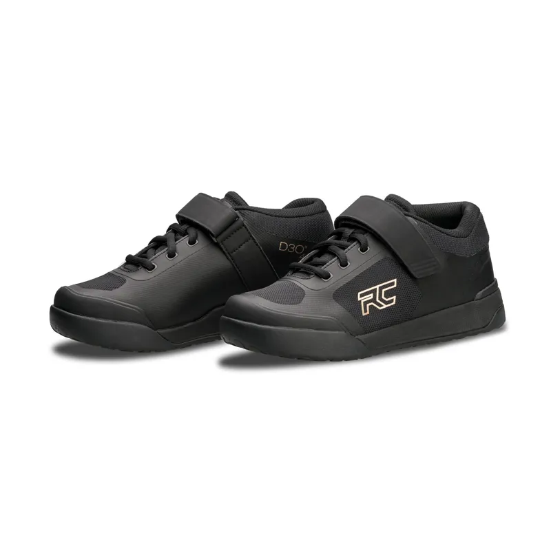 Ride Concepts Traverse Womens Shoes Black/ Gold-1
