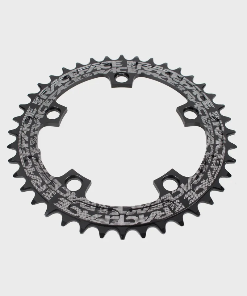 Race Face Narrow Wide Single Chainring in Black-2