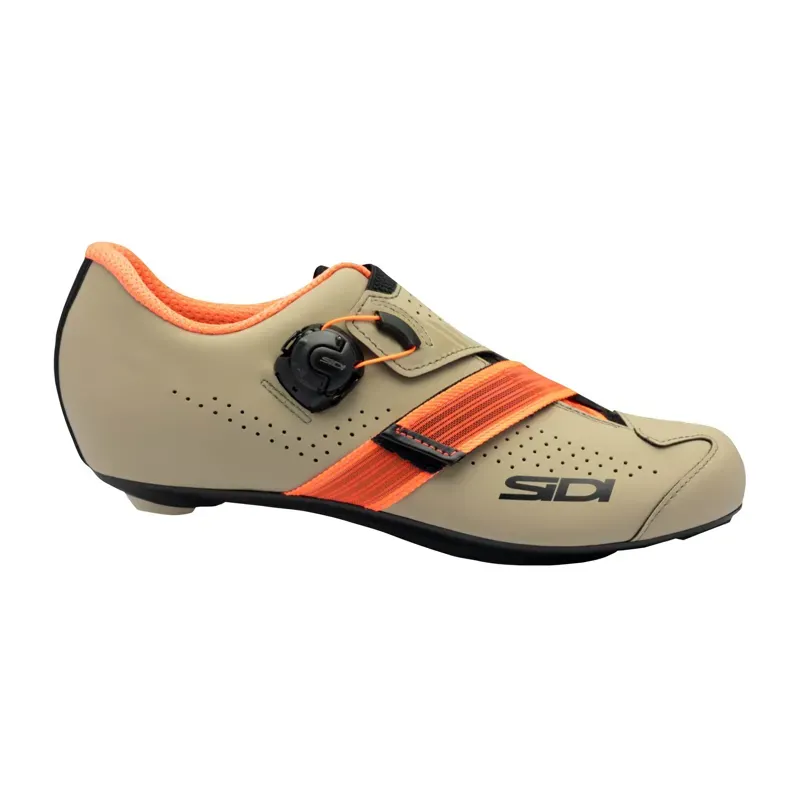 Sidi Prima Road Shoes - Matte Colours In Sand/Coral