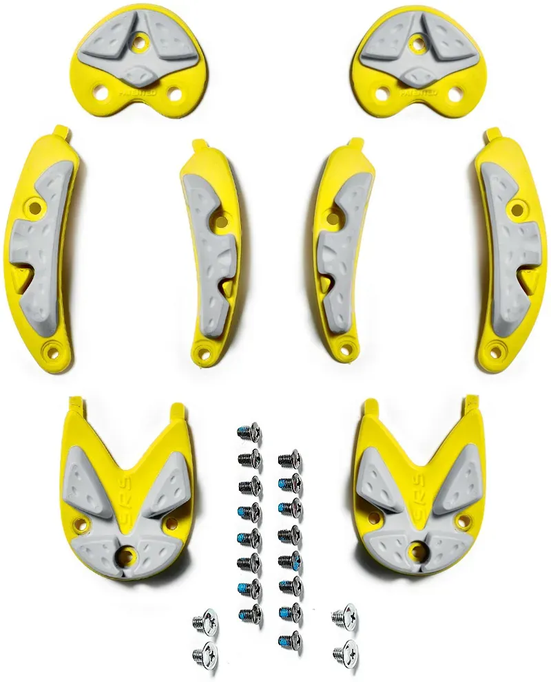 Sidi MTB SRS Carbon Composite Inserts in Grey/Gold