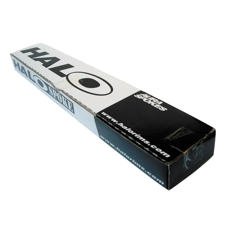 Halo Plain Gauge 230-266mm Spokes in White-1