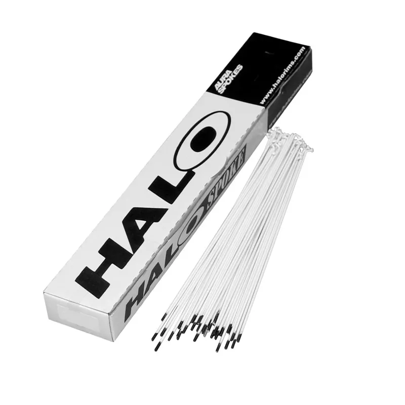 Halo Plain Gauge 230-266mm Spokes in White